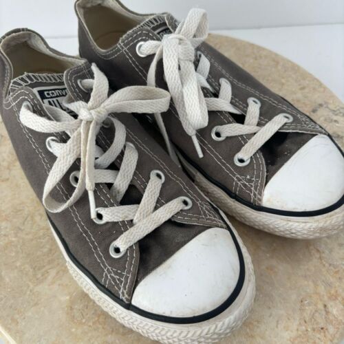 Converse All Star Youth Gr. 3 Grau Halbschuhe - Bild 10 von 12
