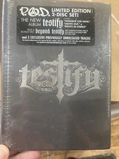 P.O.D. TESTIFY+BEYOND TESTIFY LIMITED EDITION 2 DISC BOOKLET SET NEW SEALED RARE