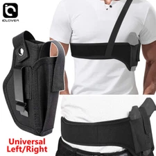 Tactical Concealed Gun Holster Pistol Underarm Shoulder Left/Right Hand Carry