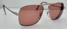Vintage Wilshire Designs Gold Silver Pilot Metal Sunglasses Japan FRAMES ONLY