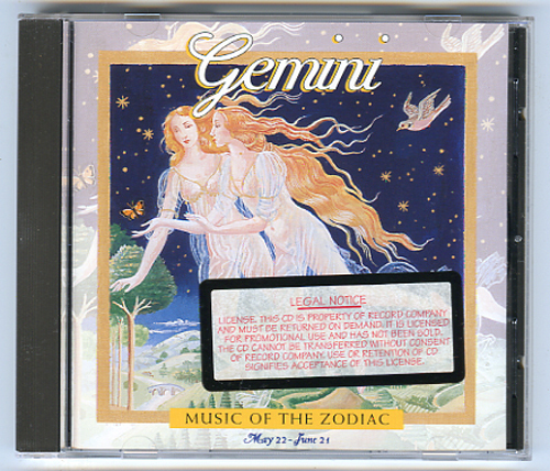 GEMINI Music of Zodiac ELGAR Debussy NICOLAI Borodin FAURE Mendelssohn BERLIOZ - Picture 1 of 3