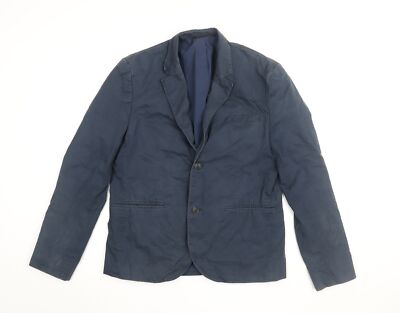 Topman Herren Blazer Sakko blau Größe 40 - formelle Kleidung