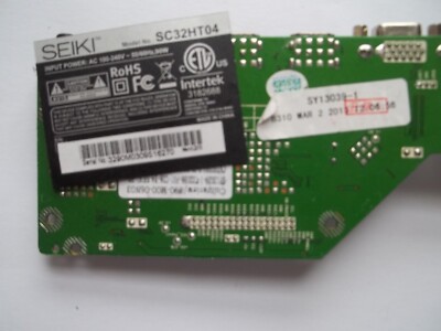 Carte Mère Seiki SC32HT04 CV3393BH-D 35J0814 1.80.54.00102