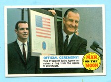 1969 Topps Man on the Moon Trading Cards 7