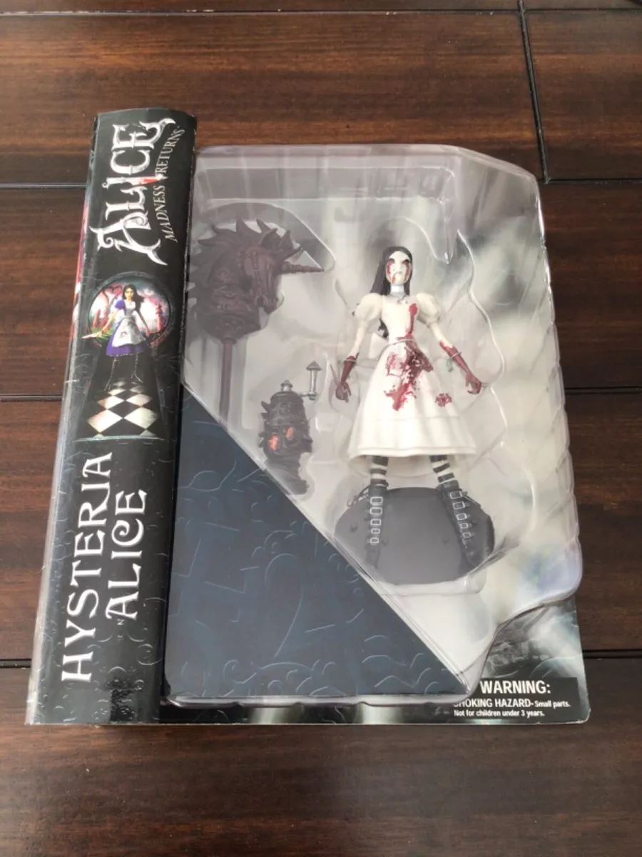 Alice Madness Returns Hysteria Alice Rare Collectible Figure New HTF Rare