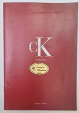 Calvin Klein Watches, catalogo seconda metà anni '90