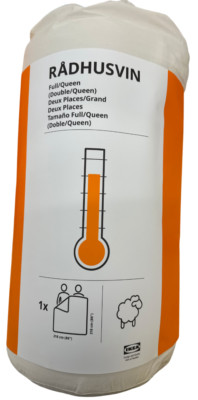 Brand New IKEA RADHUSVIN Warm Full/Queen Comforter Duvet 705.679.09
