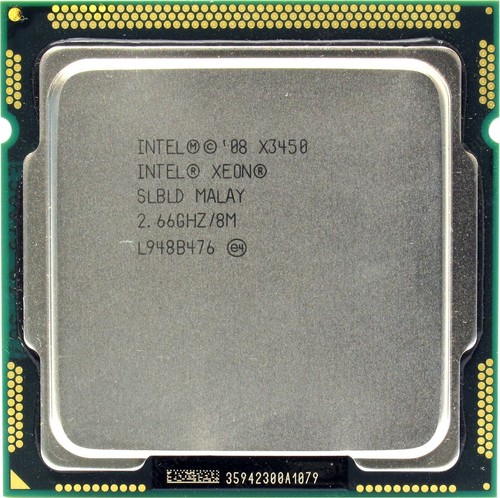 Procesador de CPU Intel Xeon X3470 X3480 L3426 X3430 X3440 X3450 X3460 LGA1156 - Imagen 12 de 13