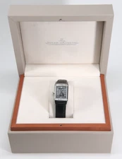Jaeger-LeCoultre $18200 Reverso Duetto Stainless Steel Diamond Automatic Watch