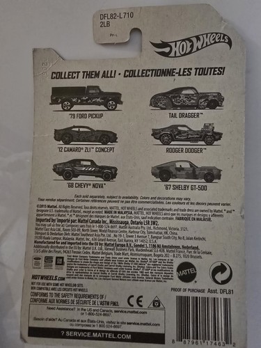 Hot Wheels 2015 Camouflage Series '79 Ford F-150 Pickup grün 1:64 Diecast 1/6 - Bild 7 von 9