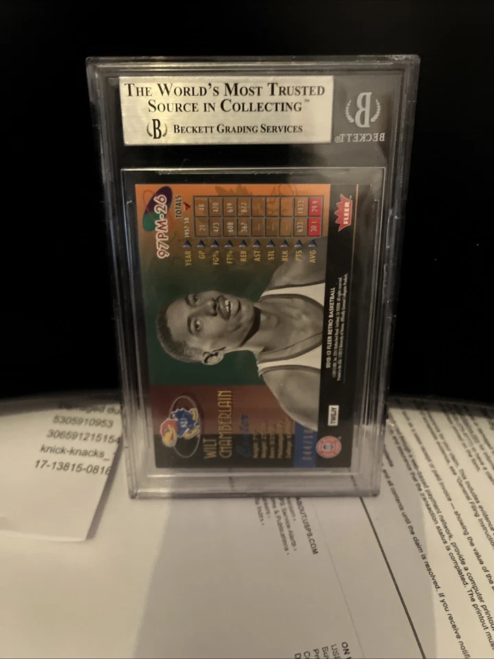 2012-13 Fleer Retro Precious Metal Gems #44/100 Estado perfeito 9 - Imagem 2 de 2