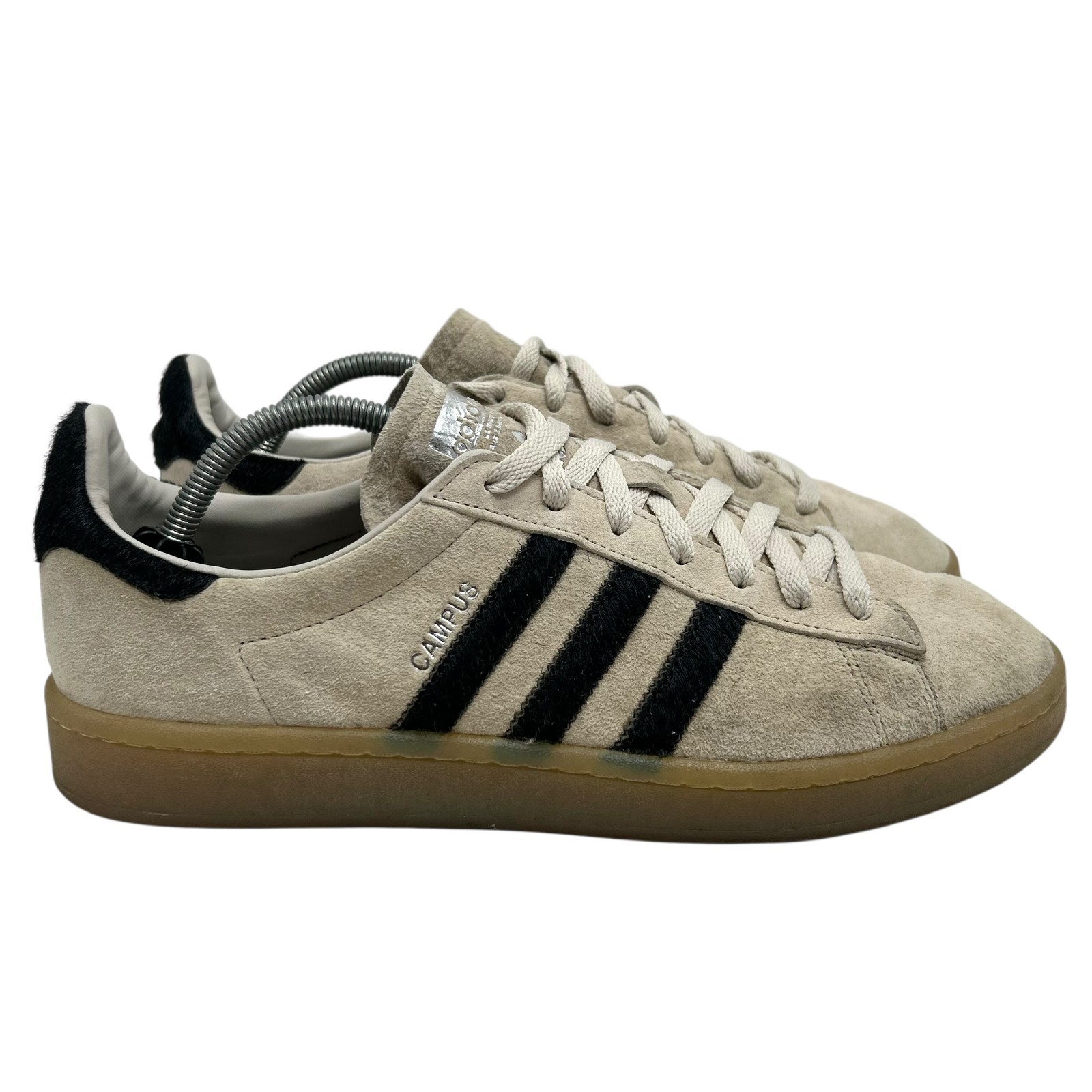 Scarpe Adidas Campus Originals Pony Hair da uomo taglia 10 5 US BZ0072 nere e marroni