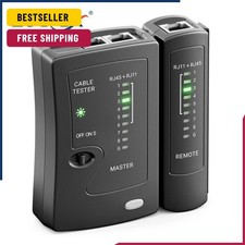 ZoeRax Network Ethernet Cable Tester for LAN RJ45 Cat5 Cat5e Cat6 Cat6a Cat7