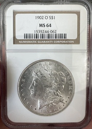 1902-O Morgan Silver Dollar NGC MS64 1535244-062