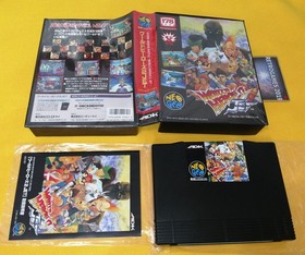 Neo Geo SNK  WORLD HEROES 2 JET  Neogeo  AES