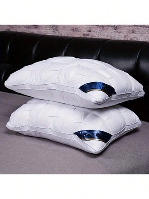 Queen Size Pillow Set of 2 Soft Gel Cushions for All Sleeping Positions UPGRADED