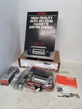 Vintage Nos Sparkomatic Sr330 Cassette Tape Player Amfm Car Stereo 12-watt