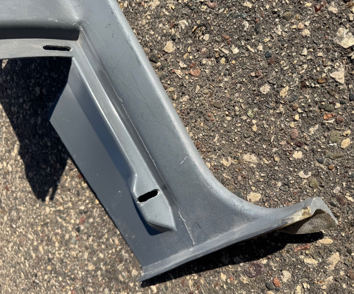 1978-87 Chevy El Camino Rear Lower Kick Panel B-Pillar Gray Driver