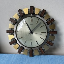 Metamec Vintage Mid Century Wall Clock 70’s