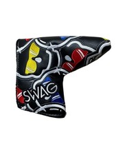 Swag Golf Mystery Stacked Skulls Putter Blade Cover New No Bag - Limited Edition