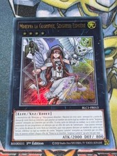 CARTE Yu Gi Oh MINERVA LA GLORIFIEE, SEIGNEUR LUMIERE BLC1-FR013 1ère éd. OR