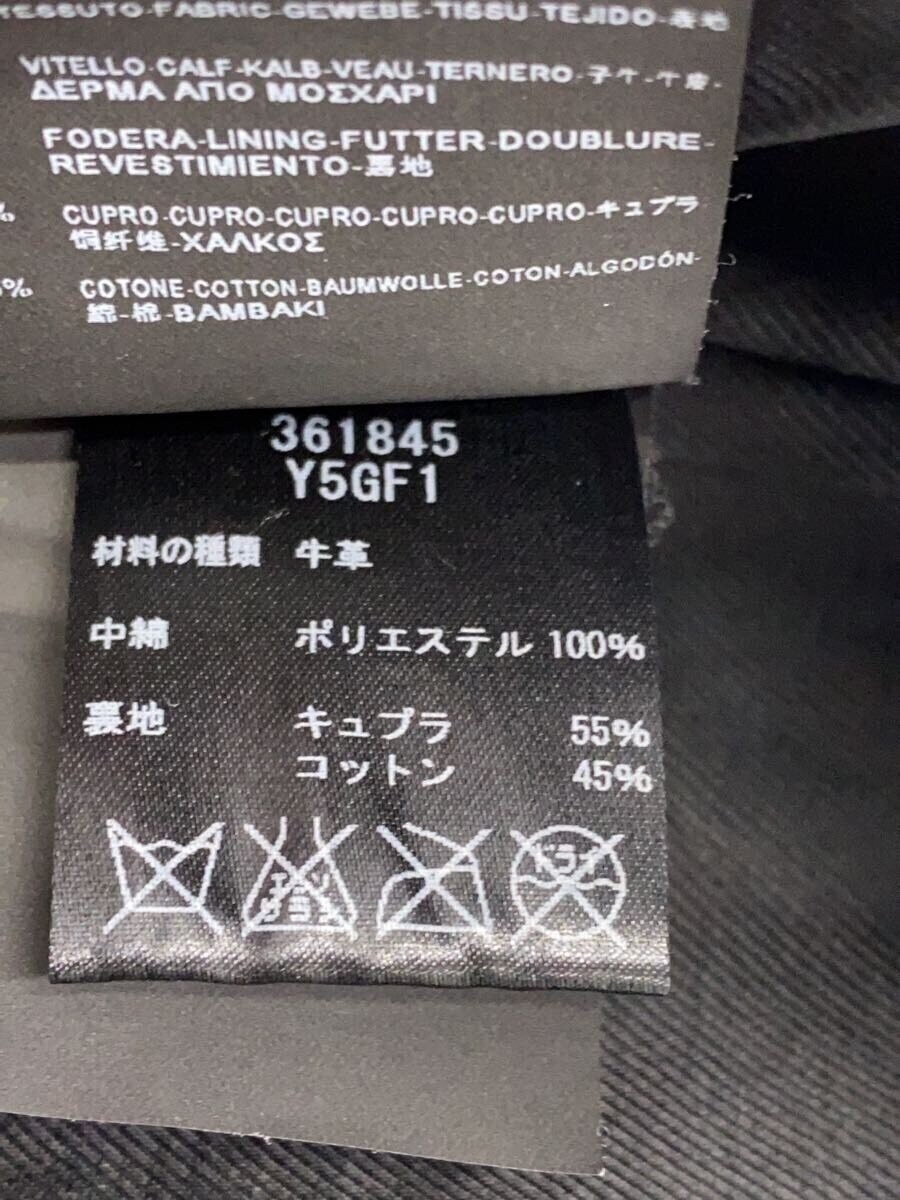 Saint Laurent 2014 Eddy Period Blouson giacca pelle 44 Pelle di mucca Nero 36184