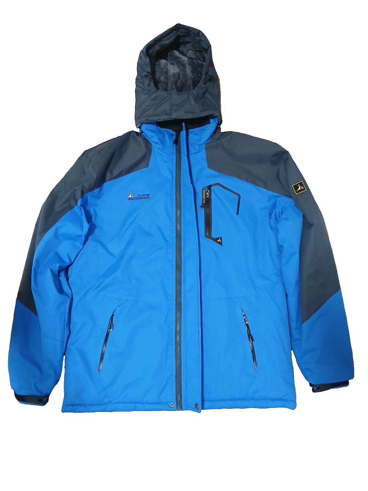 UNCO & BOROR 4XL Hooded Outdoor Jacket Blue Gray Insulated Hiking Ski Coat Mens
Opens in a new windo