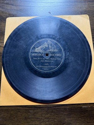 VICTOR MONARCH Record 78 Rpm 1621 Harry Macdonough DOWN WHERE THE COTTON GROWS