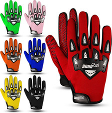 Youth Motocross Gloves   Pro-Grade Protection for Dirt Bike  BMX Riders  High-