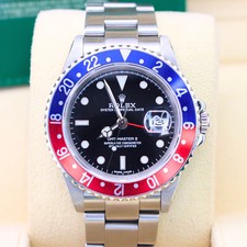 Rolex GMT-Master II 16710 ‘Pepsi’ Black Dial Oyster Bracelet Stainless