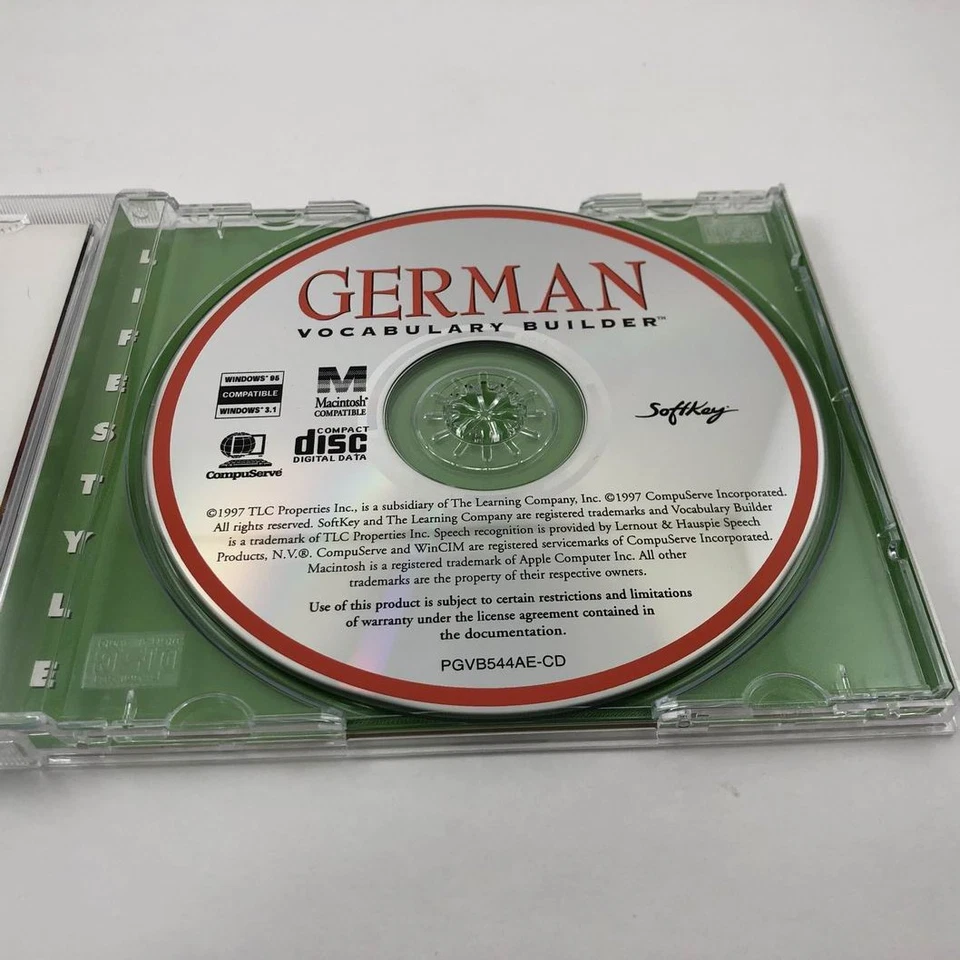 GERMAN Vocabulary Builder PC WIN 3.1/95 CD-ROM - Image 3 of 3