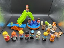 ELC Happyland Playground / Park Playset & 19 Toy Figure Figures Bundle