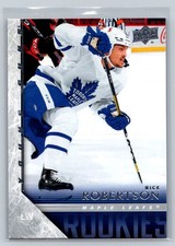2020-21 Upper Deck 2005-06 Tribute Young Guns Nick Robertson RC Toronto Maple
