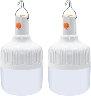 LED Campinglampe Set 2 Stück 500 Lumen 1200mAh USB Wiederaufladbar Tragbar