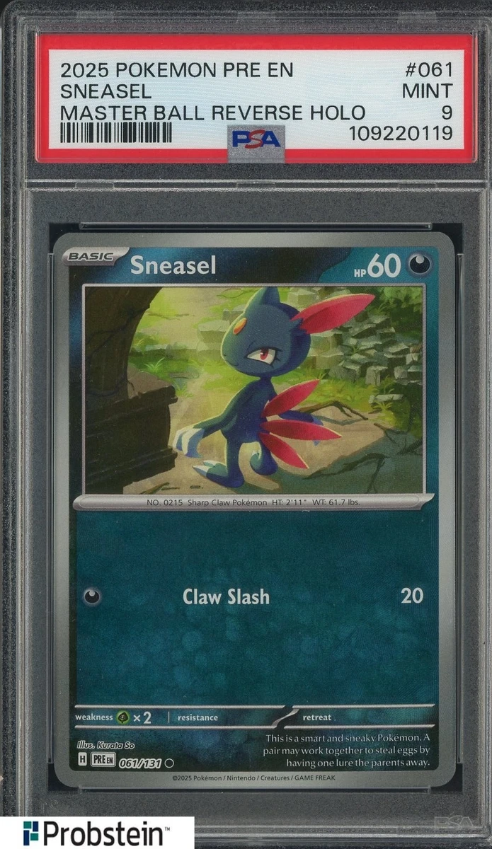 Sneasel Pokémon TCG Cards for sale | eBay