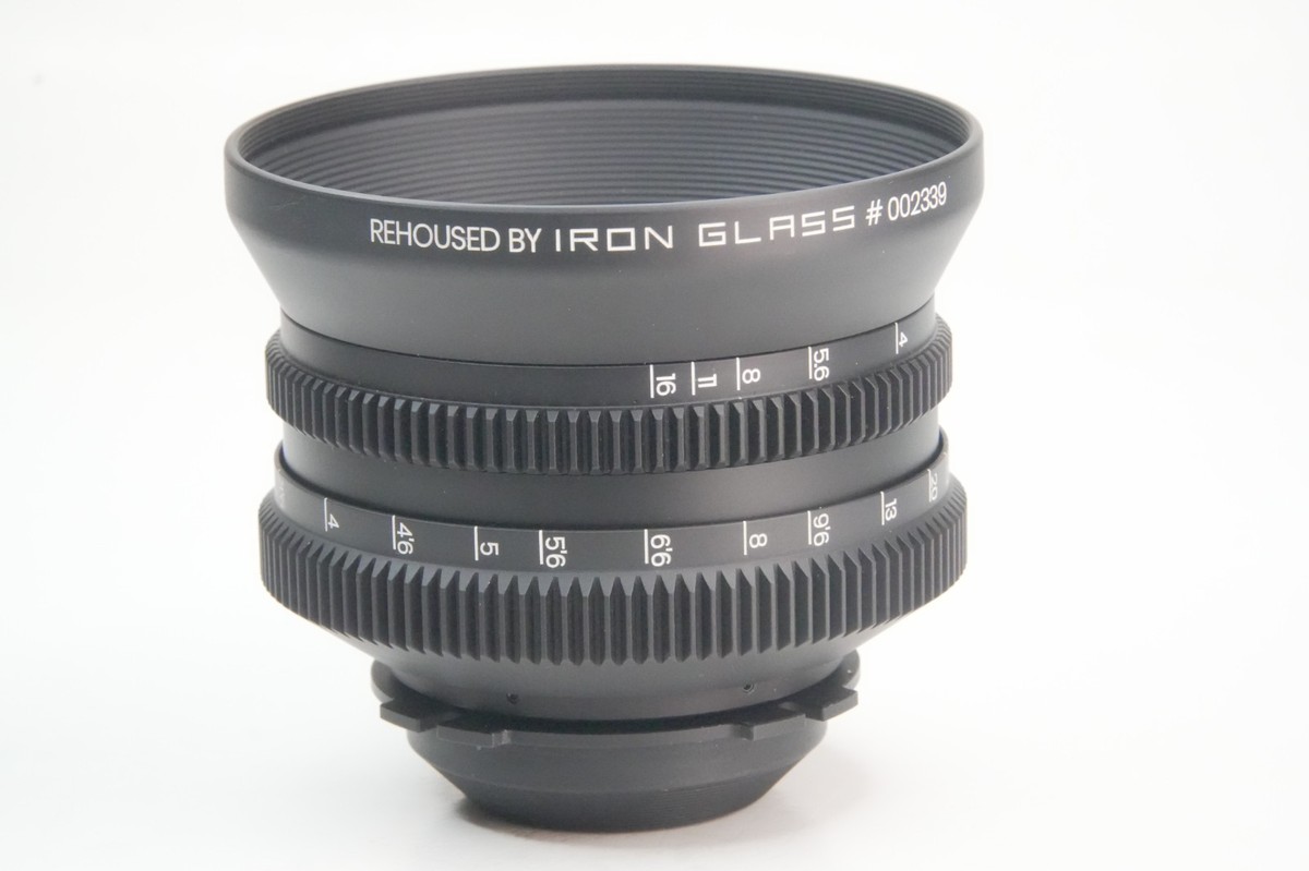 IRON GLASS Soviet MKI Rehoused Cine Lens Set: 37, 58, 85 Black, PL