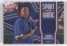 2018 Panini Father's Day Spirit of the Game Relics Vladimir Guerrero Jr #VG pm6