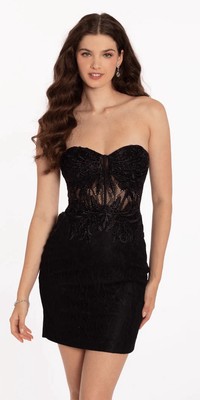 Gianni Bini Date Night Strapless Corset Mini Dress, Dillard s, Size 5