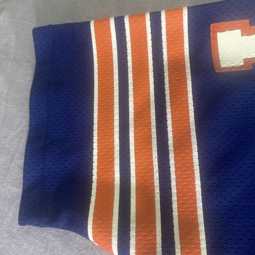 Vintage Rare Chicago Bears Sand Knit Pro Action NFL Football Jersey XL Salaam - Picture 12 of 24