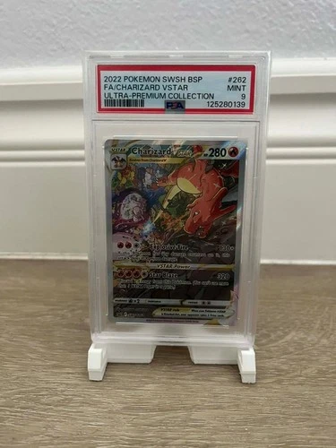 Charizard VSTAR SWSH262- Sword & Shield Black Star Promo Full Art- Pokemon PSA 9