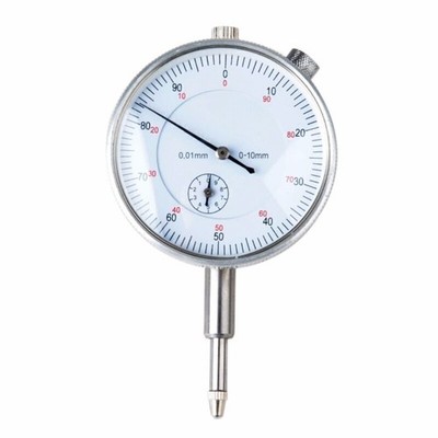 01mm 0-10mm Indicator Analog RF Genauigkeit Messuhr Meßwerkzeug Messbereich 0