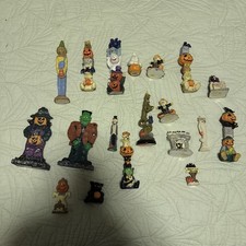 vintage halloween figures lot