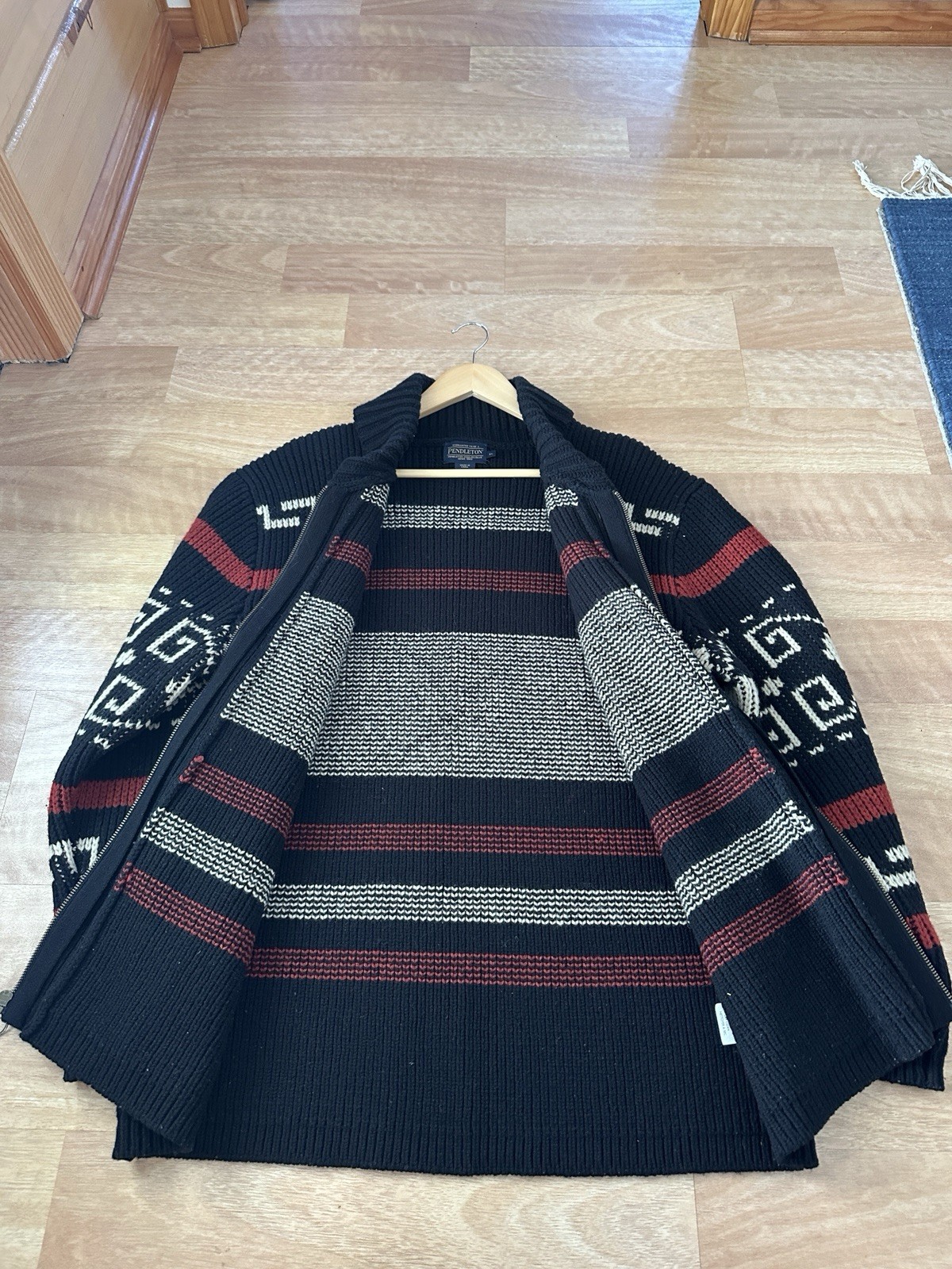 Pendleton “Big Lebowski” Navy Westerley Cardigan … - image 6