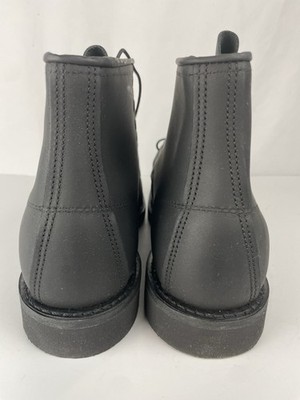 Red Wing 8074 Classic Moc Boots Black Harness Leather Mens Size 11