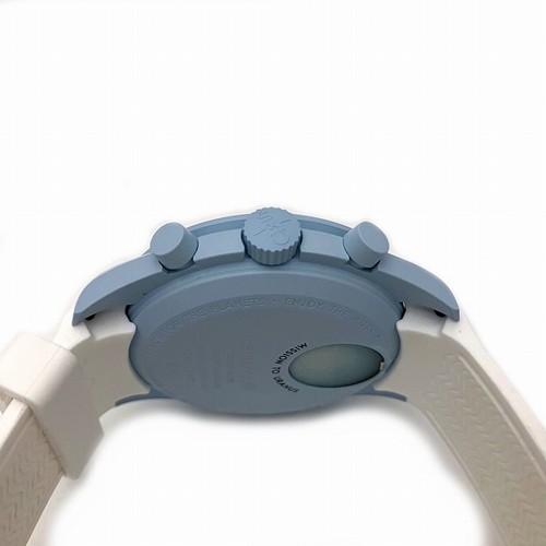 Omega x Swatch Speedmaster Mission Two Uranus SO33L100 Quarzuhr Armbanduhr F - Bild 8 von 9