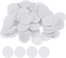 300pcs Round Felt Circles, 20mm 3/4" Pre Cut Felt Craft Pads Non-Woven Mini Felt