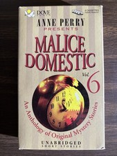 Dove Audio Malice Domestic Vol.6 Anne Perry Short Stories Audiobook 4 Cassettes