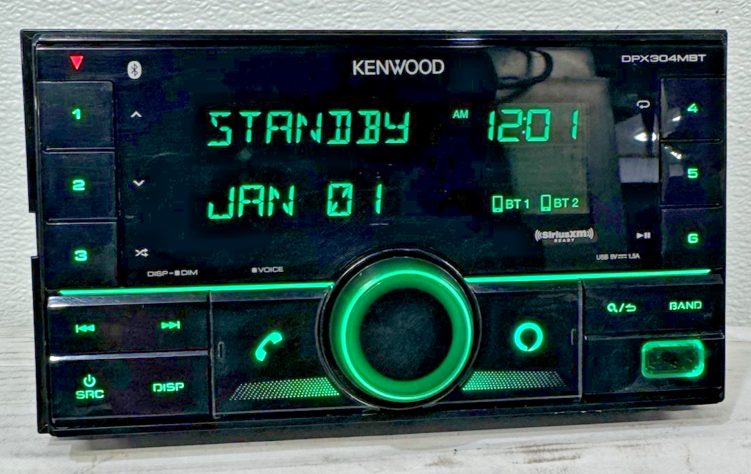Kenwood DPX304MBT radio stereo BT Alexa 2 Din Digital Media