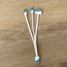 Multi USB Kabel,4 in 1 Universal Ladekabel Sc...