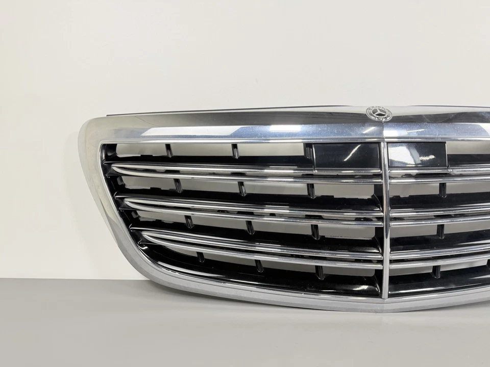 ¡Bonito! Mercedes Benz Clase S S550 S600 2014-2017 parrilla delantera P/N A2228802400 OEM Foto 3 de 4